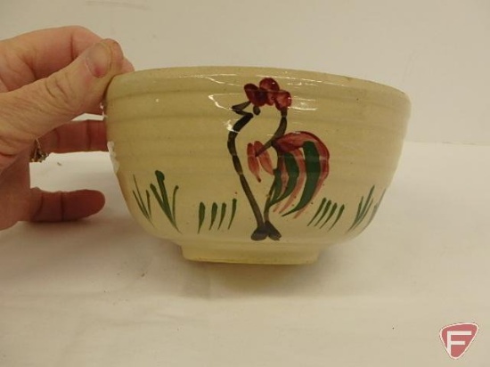 Sibley Egg and Poultry Co advertising, Watt ovenware bowl, No 05