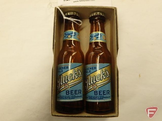 Glueks Beer salt/pepper shakers