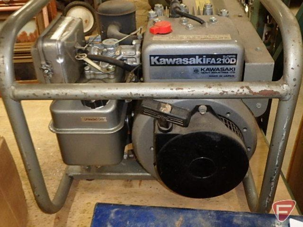 Kawasaki FA210D, 5.0ps generator, Model | | Proxibid