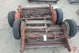 (2) Toro pull-type reel mowers
