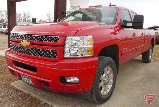 2012 Chevrolet Silverado 3500HD Pickup Truck, VIN # 1gc4k0c87cf237924