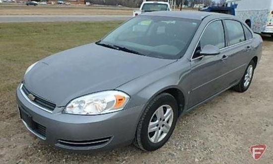 2007 Chevrolet Impala Passenger Car, VIN # 2g1wb58k379375817