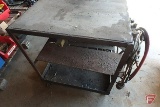 Metal cart with multi stroke control