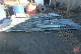 Used corrugated tin siding