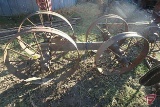 (4) steel wheels