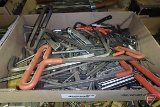 Allen wrenches, some T-handled