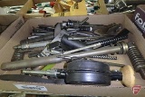 Valve lapping tool, assorted tooling