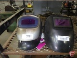 (2) auto darkening welding helmets