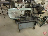 Enco 7in band saw, model 137- 3175, on casters