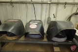 (3) auto darkening welding helmets