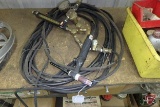 Weldcraft tig welder gun, hose, and Smith gauge