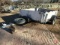 Metal frame with wood side utility trailer, 6X8ft bed