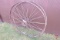(2) dump rake steel wheels