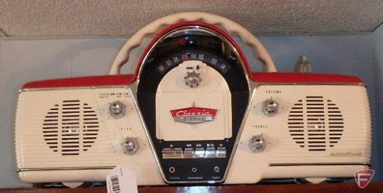 Over drive classic Cicna radio and tape deck with manual and box