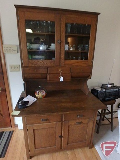 Antique kitchen cupboard