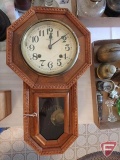 Regulator 'A' wall clock, with key