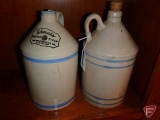 Blue Band crock jugs