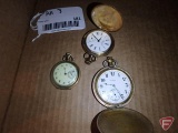 (3) pocket watches: (2) Elgin and Standard