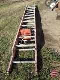 Fiberglass 20ft extension ladder