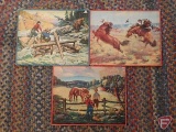 (3) Western themed puzzles