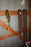 Log chains with hooks