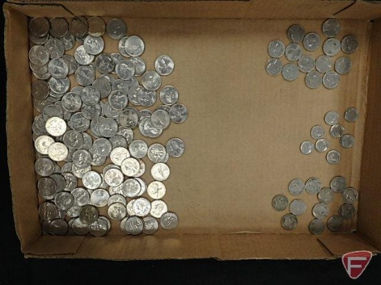 State quarters-138, Indian Head nickels-12, Liberty Head nickels-14, Liberty Head dimes-9