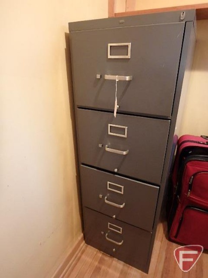 Hon metal file cabinet 52inx27in