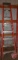 8ft fiberglass step ladder 300lb capacity