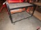 Metal cart with wheels