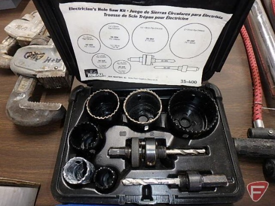 Ideal electricians hole saw kit