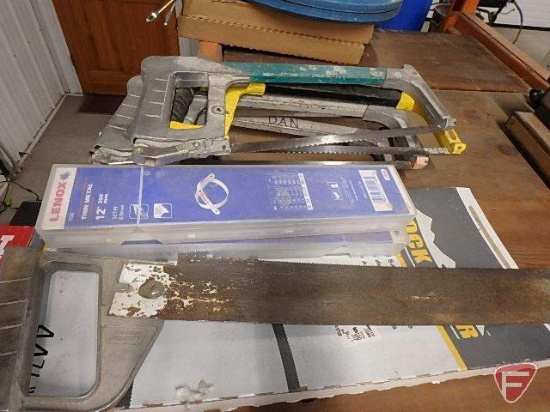 Hack saws w/blades