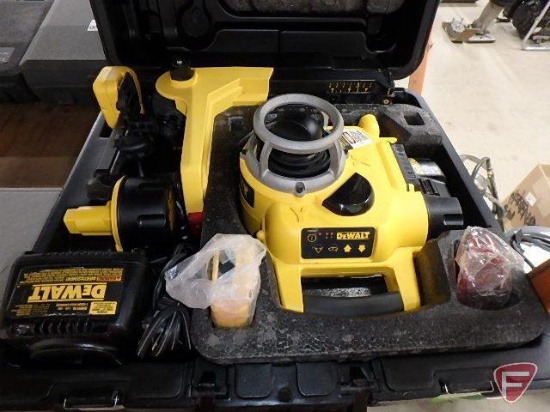 DeWalt DW077 cordless rotary laser kit, 18 volt