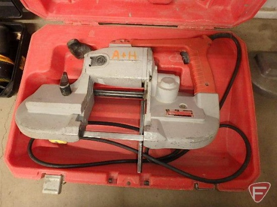 Milwaukee elec portable deep cut band saw
