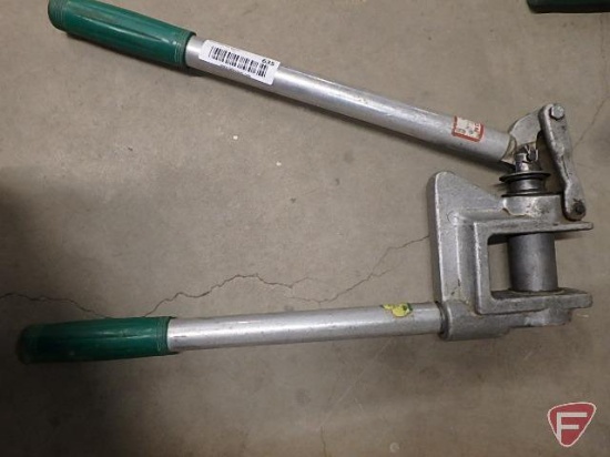 Greenlee metal stud punch