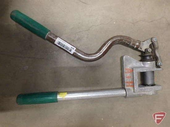 Greenlee metal stud punch