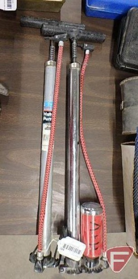 2 hand air pumps