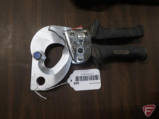 Ray tools ratcheting cable cutter