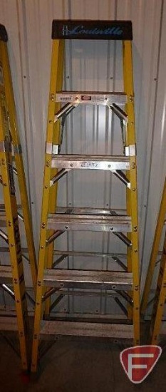 6ft fiberglass step ladders 375lb capacity