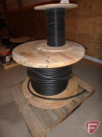 Spool of 700MCM AL/XHHW wire and 2watt ALXHHW wire (partial roles)