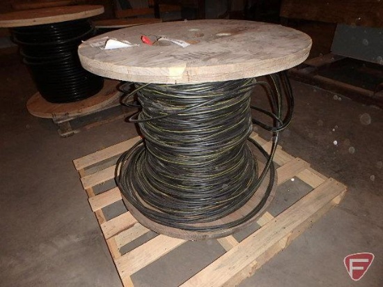 Spool of 2-2-2 URD aluminum wire