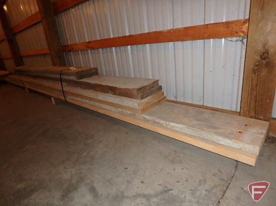 2x8in and 2x10in lumber