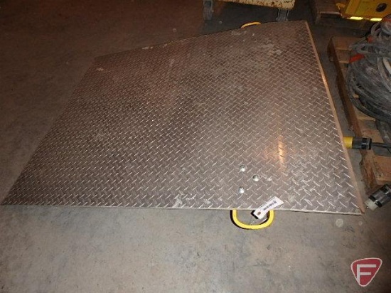 Aluminum loading ramp