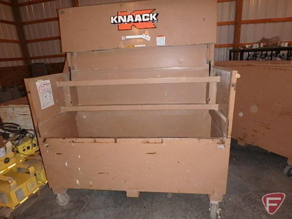 Knaack gang box with wheels, 72x30x49in | Industrial Machinery & Equipment  Electrical & Test Equipment | Online Auctions | Proxibid