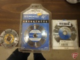 Segmented masonry blades, 4.5in