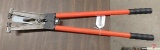 Metal roof decking punch