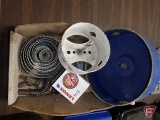 Assorted hole saws