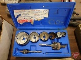 Electricians hole saw kit