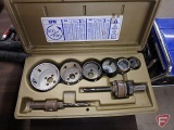 Electricians hole saw kit