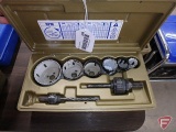 Electricians hole saw kit