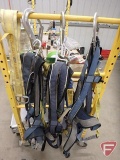 3 safety harnesses